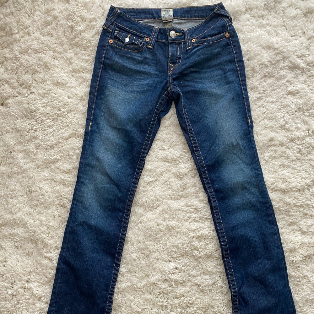 True religion straight leg pants